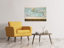 Load image into Gallery viewer, Canvas print Antique map
