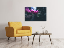 Load image into Gallery viewer, Canvas print Art with smoke
