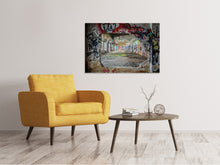 Load image into Gallery viewer, Canvas print Graffiti in old warehouse
