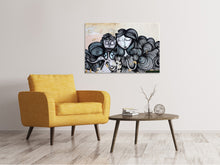 Load image into Gallery viewer, Canvas print The couple on the wall
