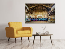 Load image into Gallery viewer, Canvas print Loft graffiti

