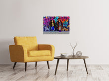 Load image into Gallery viewer, Canvas print Graffiti dolls
