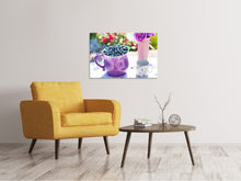 Load image into Gallery viewer, Canvas print Sweet blueberries
