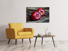 Load image into Gallery viewer, Canvas print 2 apples
