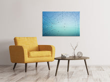 Load image into Gallery viewer, Canvas print Cobweb in morning dew
