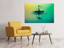 Load image into Gallery viewer, Canvas print The fascinating drop of water
