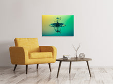 Load image into Gallery viewer, Canvas print The fascinating drop of water

