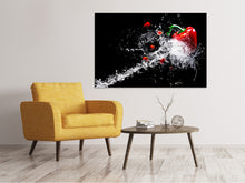 Load image into Gallery viewer, Canvas print Paprika Splash XL

