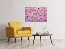 Load image into Gallery viewer, Canvas print Rose petals in pink 2
