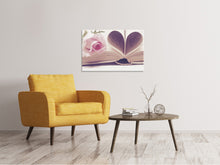 Load image into Gallery viewer, Canvas print The book of love
