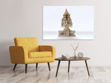 Load image into Gallery viewer, Canvas print Sculpture of a Buddha
