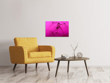 Load image into Gallery viewer, Canvas print Dandelion in pink
