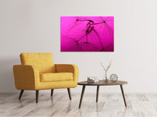 Load image into Gallery viewer, Canvas print Dandelion in pink
