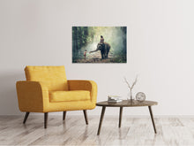 Load image into Gallery viewer, Canvas print The elephant at work
