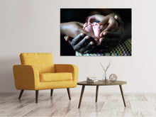 Load image into Gallery viewer, Canvas print When love becomes life
