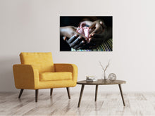 Load image into Gallery viewer, Canvas print When love becomes life
