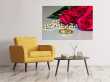 Load image into Gallery viewer, Canvas print The rings of love
