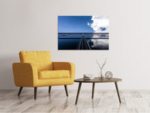 Load image into Gallery viewer, Canvas print Reflection of clouds
