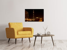 Load image into Gallery viewer, Canvas print At night in Dubai
