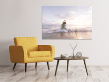 Load image into Gallery viewer, Canvas print Beware shark

