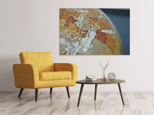 Load image into Gallery viewer, Canvas print Close up globe
