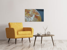 Load image into Gallery viewer, Canvas print Close up globe
