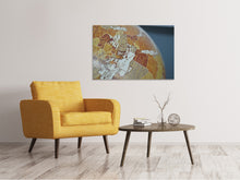 Load image into Gallery viewer, Canvas print Close up globe
