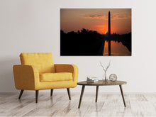Load image into Gallery viewer, Canvas print Washington in the sunset
