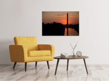 Load image into Gallery viewer, Canvas print Washington in the sunset

