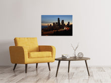 Load image into Gallery viewer, Canvas print Sunset in Seattle
