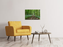 Load image into Gallery viewer, Canvas print We love the summer in the woods
