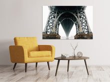 Load image into Gallery viewer, Canvas print Bridge in the fog
