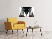 Load image into Gallery viewer, Canvas print Bridge in the fog
