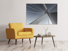 Load image into Gallery viewer, Canvas print Suspension bridge Close up

