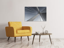 Load image into Gallery viewer, Canvas print Suspension bridge Close up
