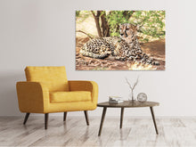 Load image into Gallery viewer, Canvas print Sun cheetah
