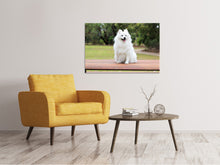 Load image into Gallery viewer, Canvas print The Spitz as a young dog

