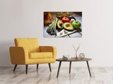 Load image into Gallery viewer, Canvas print Fresh vegetables XL
