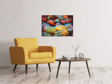 Load image into Gallery viewer, Canvas print Pumpkin types
