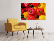 Load image into Gallery viewer, Canvas print Fresh sweet pepper

