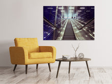 Load image into Gallery viewer, Canvas print Modern escalators
