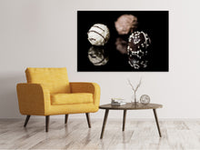 Load image into Gallery viewer, Canvas print Truffle chocolates
