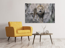 Load image into Gallery viewer, Canvas print The lion and his kingdom
