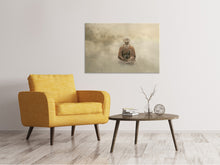 Load image into Gallery viewer, Canvas print Buddha in the nebulous light
