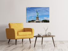 Load image into Gallery viewer, Canvas print View of the Statue of Liberty

