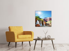 Load image into Gallery viewer, Canvas print Fantastic waterfall
