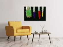 Load image into Gallery viewer, Canvas print Brush in the water
