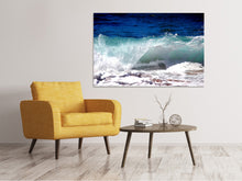 Load image into Gallery viewer, Canvas print Powerful surf
