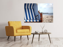 Load image into Gallery viewer, Canvas print The own beach chair
