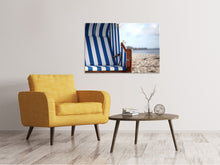 Load image into Gallery viewer, Canvas print The own beach chair
